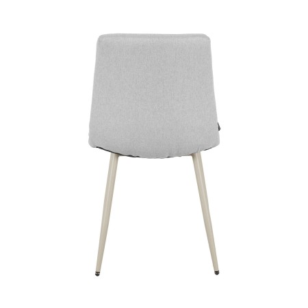 Silla Louise Gris Pata Beige - Silla tapizada de diseño moderno – UKUKHOME.COM