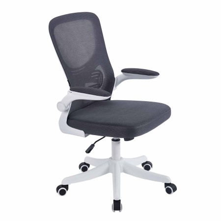 Silla Escritorio Studio Gris/Blanca - Silla de escritorio ergonómica – UKUKHOME.COM