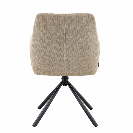Sillón Giratorio Zenith Coffee - Sillón tapizado moderno y confortable – UKUKHOME.COM