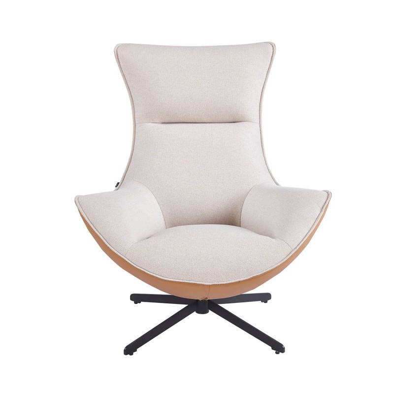 Sillón Oasis Arena-Marrón | Estilo cálido y confort Ukukhome
