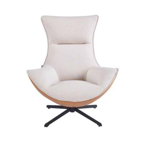 Sillón Oasis Arena-Marrón | Estilo cálido y confort Ukukhome