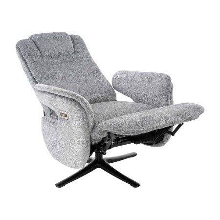 Sillón Clark Relax Eléctrico Gris - Sillón relax eléctrico de diseño – UKUKHOME.COM