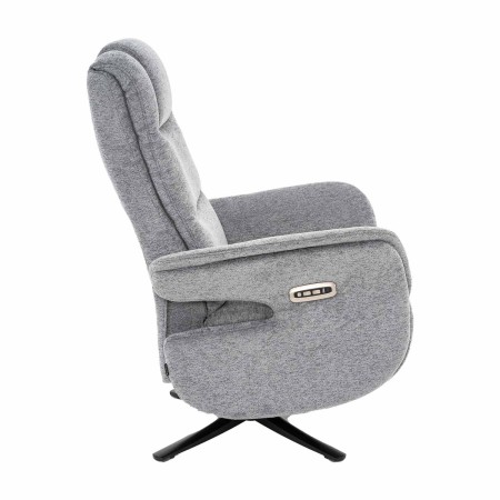 Sillón Clark Relax Eléctrico Gris - Sillón relax eléctrico de diseño – UKUKHOME.COM