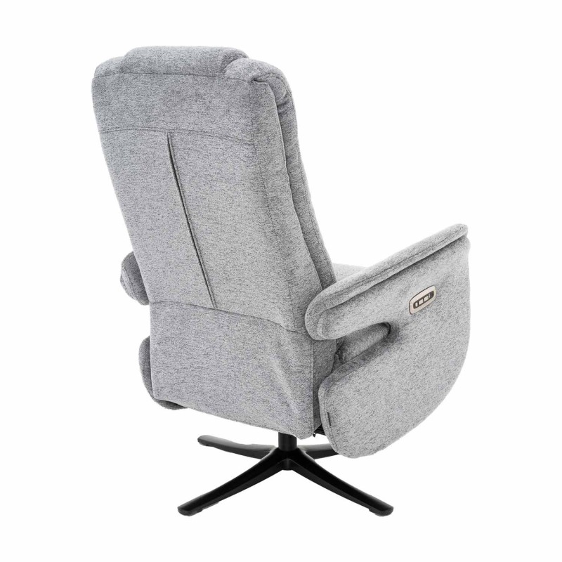 Sillón Clark Relax Eléctrico Gris - Sillón relax eléctrico de diseño – UKUKHOME.COM
