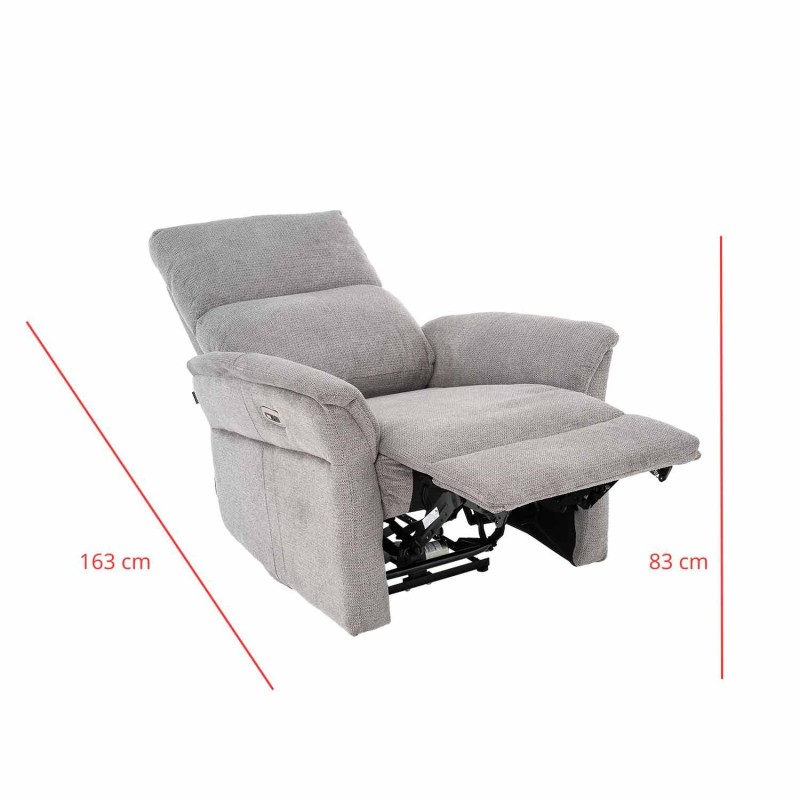 Sillón Suri Relax Eléctrico Marrón - Sillón relax eléctrico de diseño – UKUKHOME.COM