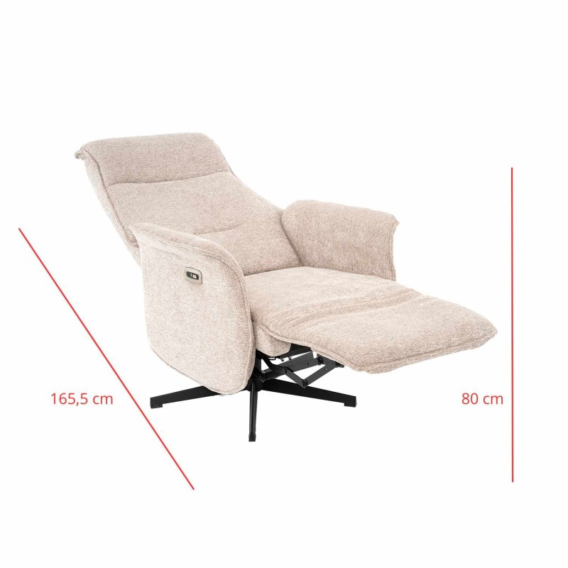 Sillón Fred Relax Eléctrico Arena - Sillón relax eléctrico de diseño – UKUKHOME.COM