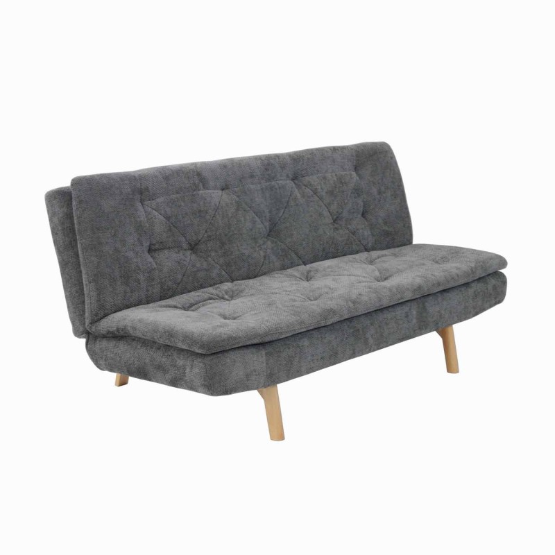 Sofá cama Atlas Gris Marengo elegante | Ukukhome