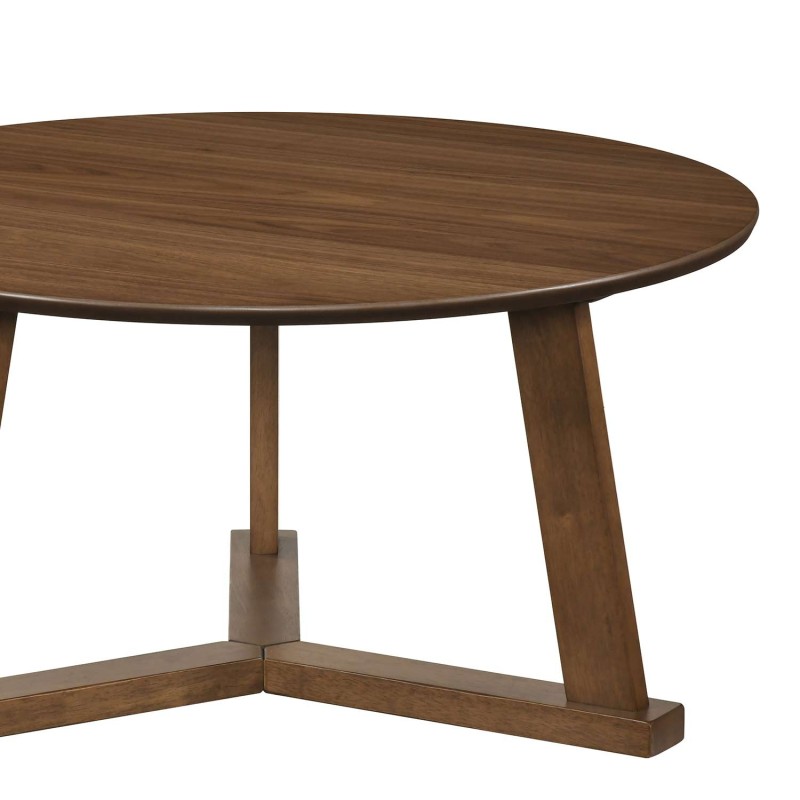 Mesa Centro Nara Ø90 Nogal | Ukukhome