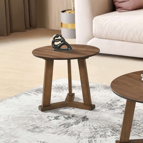 Mesa Rincón Nara Ø60 Nogal | Ukukhome 2