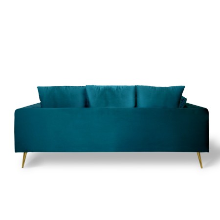 Sofá 3 Plazas Vogue terciopelo | Venta de Muebles Online