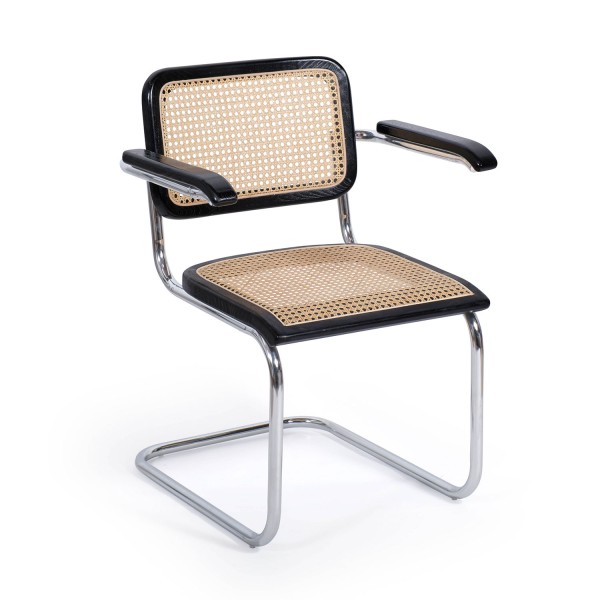 Silla Skol Black con reposabrazos | Venta de Muebles Online