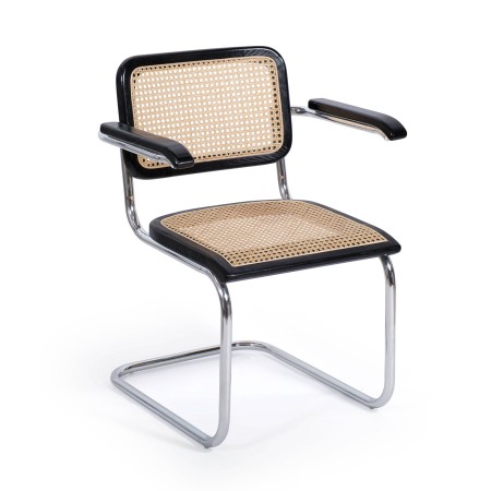 Silla Skol Black con reposabrazos | Venta de Muebles Online