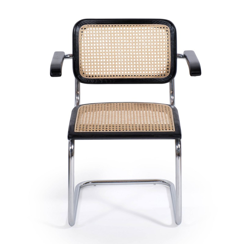 Silla Skol Black con reposabrazos | Venta de Muebles Online