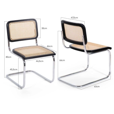 Silla de madera Skol Black | Venta de Muebles Online