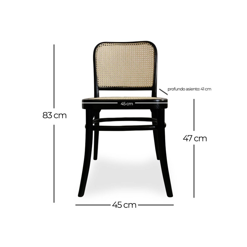 Silla de madera Hoffman | Venta de Muebles Online