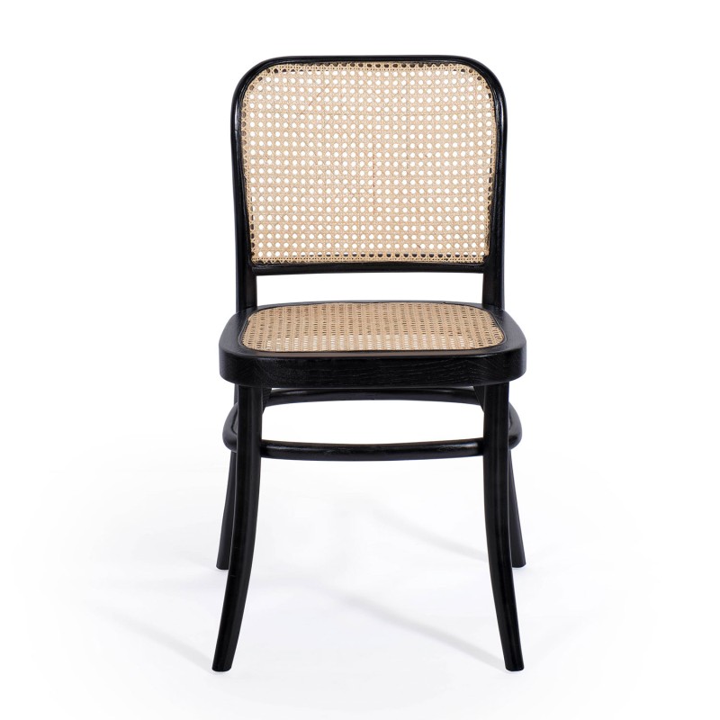 Silla de madera Hoffman Black | Venta de Muebles Online