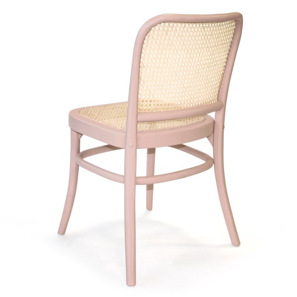 Silla de madera Hoffman Pink | Venta de Muebles Online 2