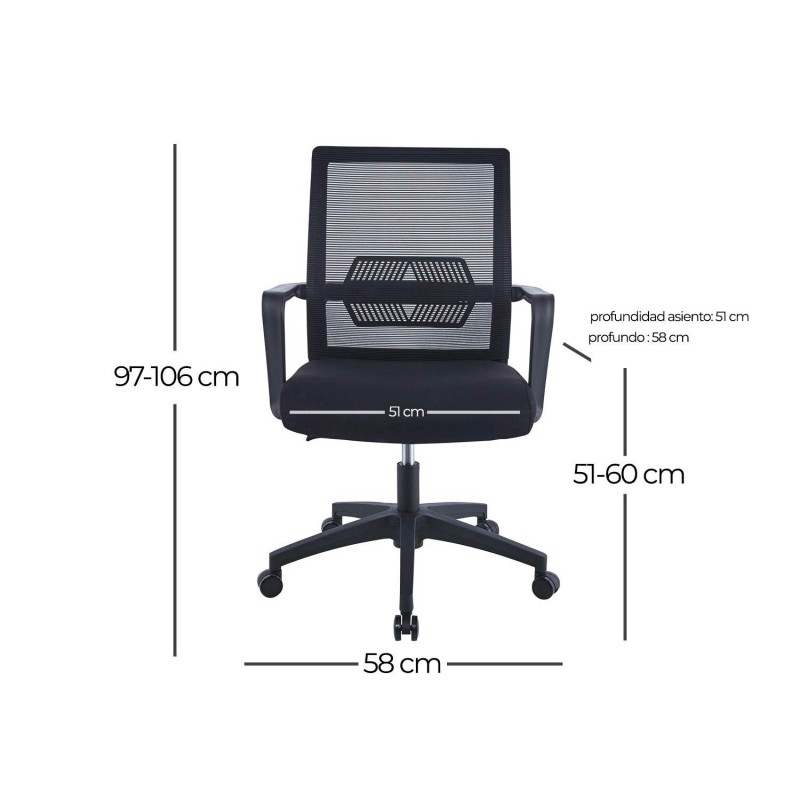 Silla de escritorio con ruedas | Venta de Muebles Online