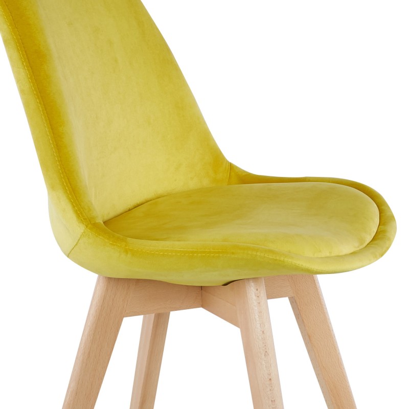 Silla New Tower Velvet Tapizada | Venta de Muebles Online