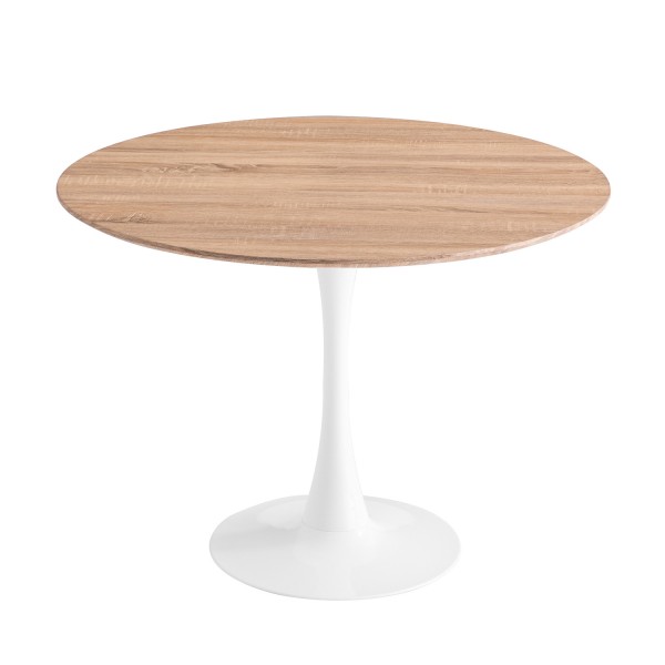 Mesa Redonda Ibiza blanca Ø120 CM | Venta de Muebles Online