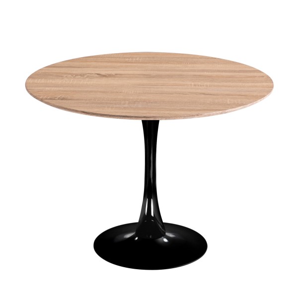Mesa Redonda Ibiza negra Ø120 CM | Venta de Muebles Online