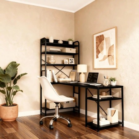 Mesa De Escritorio Con Estantería Seaford | Venta de Muebles Online