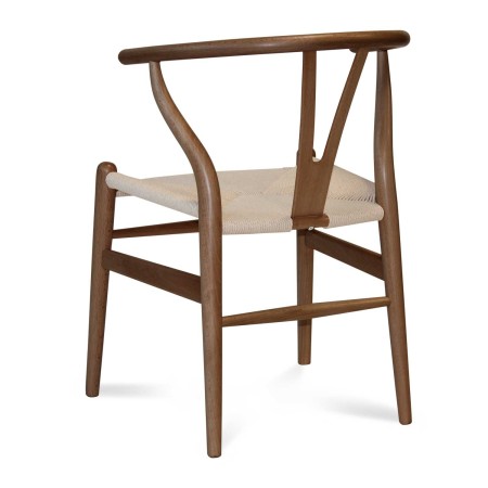 Silla Wishgrey Mahogany madera y ratán | Venta de Muebles Online