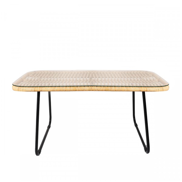 Mesa Centro Raffles En Ratan De 90 Cm | Venta de Muebles Online 2
