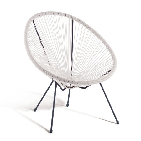 Pack 2 Sillas Acapulco Y Mesa Acapulco Blanco | Venta de Muebles Online