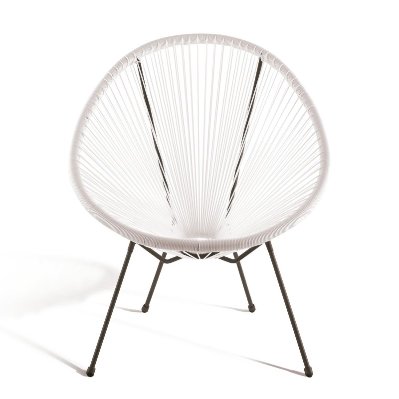 Pack 2 Sillas Acapulco Y Mesa Acapulco Blanco | Venta de Muebles Online