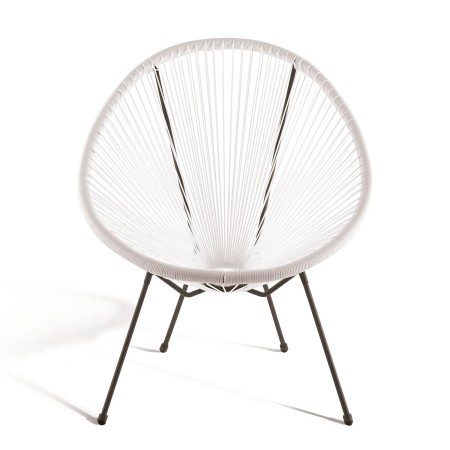 Pack 2 Sillas Acapulco Y Mesa Acapulco Blanco | Venta de Muebles Online