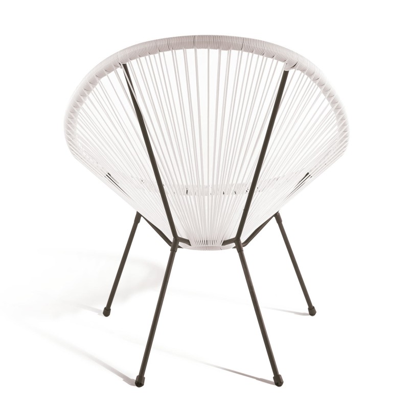 Pack 2 Sillas Acapulco Y Mesa Acapulco Blanco | Venta de Muebles Online