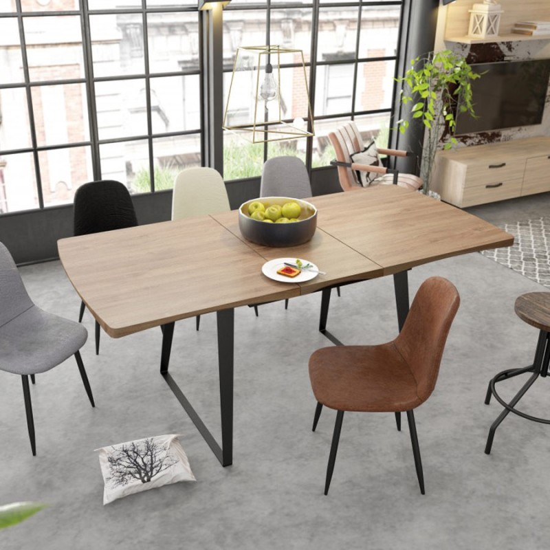 Pack 4 Sillas Wishgrey + Mesa Brecker | Venta de Muebles Online
