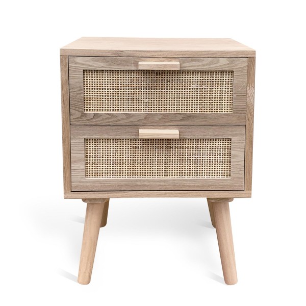 Mesita 2 Cajones Tesva | Venta de Muebles Online