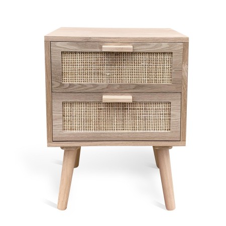 Mesita 2 Cajones Tesva | Venta de Muebles Online