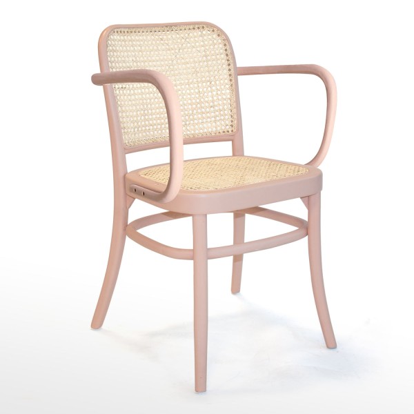 Silla Hoffman Pink con reposabrazos | Venta de Muebles Online