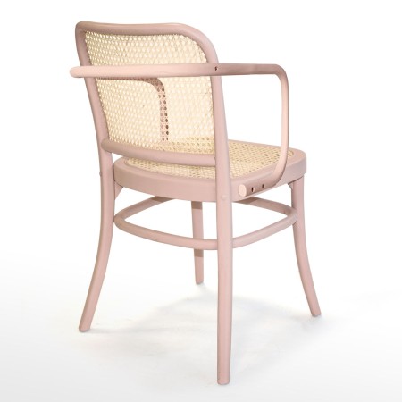 Silla Hoffman Pink con reposabrazos | Venta de Muebles Online