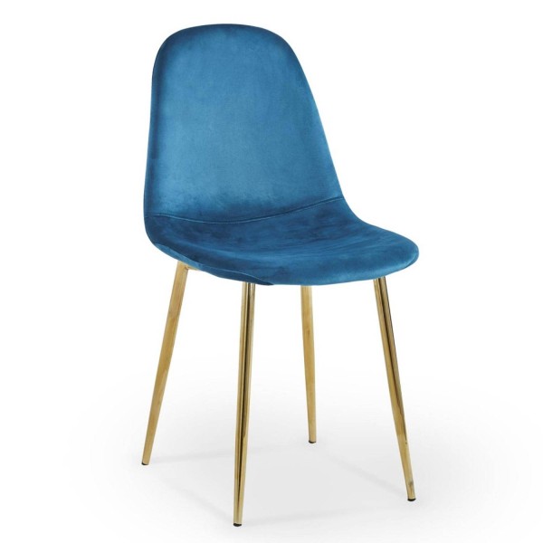 Silla Tapizada en Terciopelo | Venta de Muebles Online