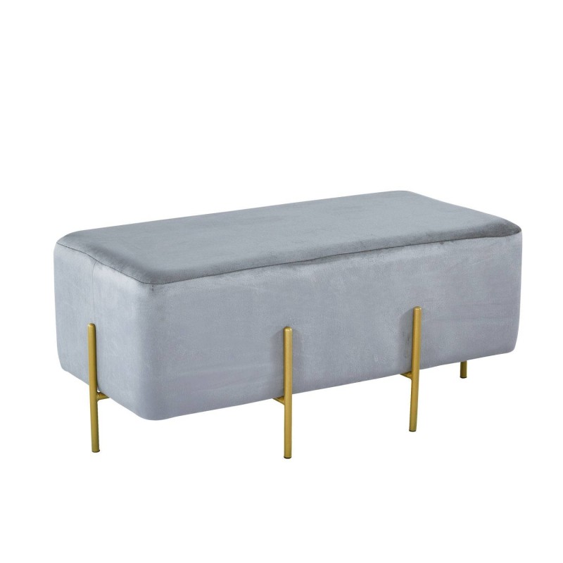 Puff Reposapies Rectangular Mallow Velvet | Venta de Muebles Online