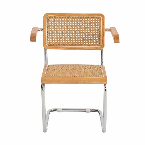 Silla Zulma Natural Con Reposabrazos | Venta de Muebles Online 2