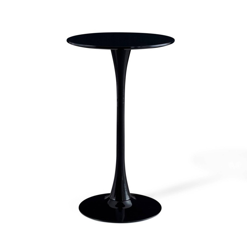 Mesa Alta Ibiza Black Ø60 Cm | Venta de Muebles Online