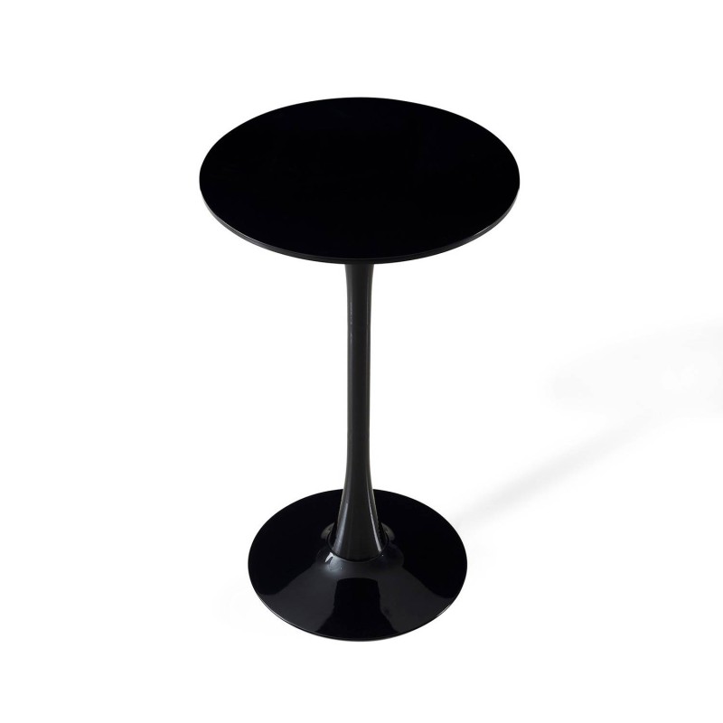 Mesa Alta Ibiza Black Ø60 Cm | Venta de Muebles Online