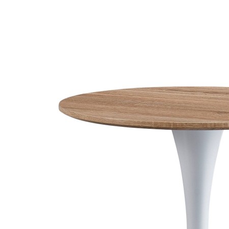 Mesa Alta Ibiza White-Wood Ø60 Cm | Venta de Muebles Online