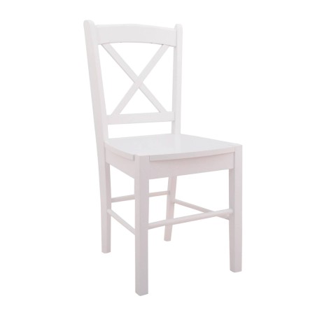 Silla De Madera Adeline Blanca | Venta de Muebles Online