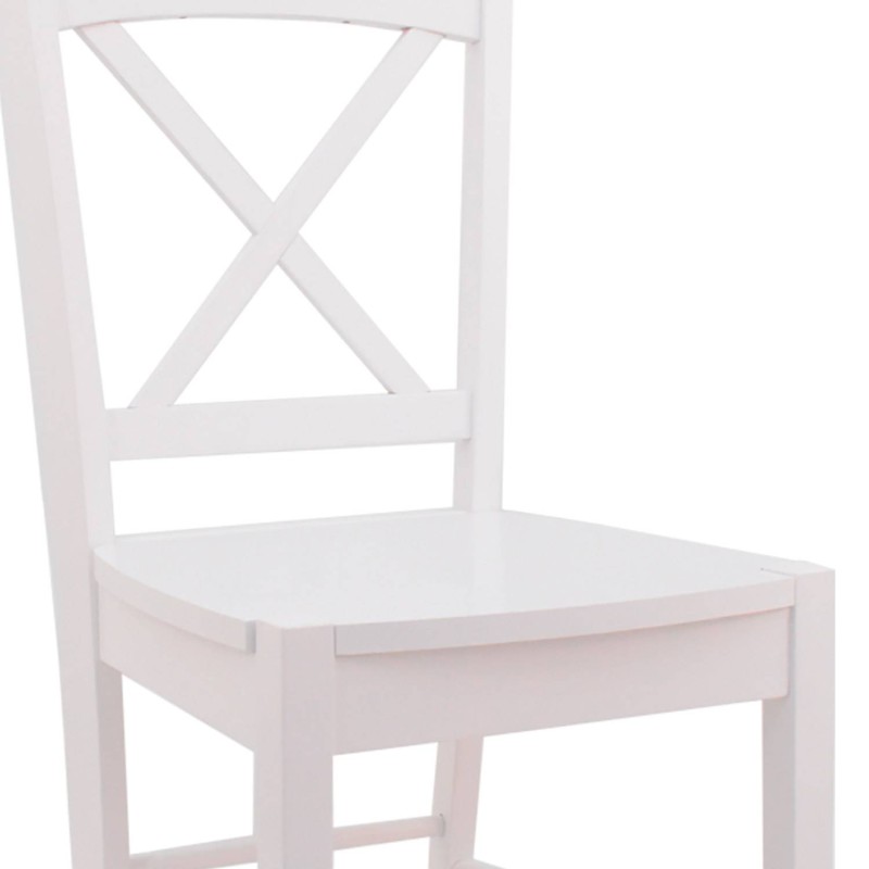 Silla De Madera Adeline Blanca | Venta de Muebles Online