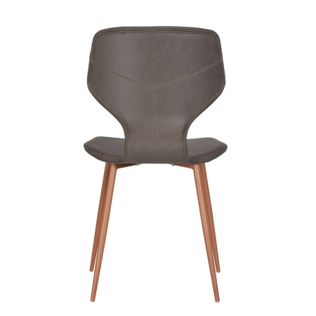 Silla Nórdica Vora Tapizada Gris Claro | Venta de Muebles Online