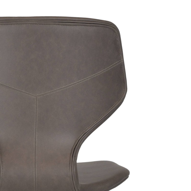 Silla Nórdica Vora Tapizada Gris Claro | Venta de Muebles Online