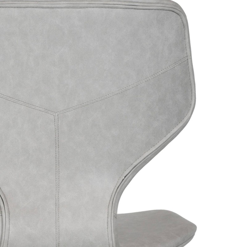 Silla Nórdica Vora Tapizada Gris Claro | Venta de Muebles Online