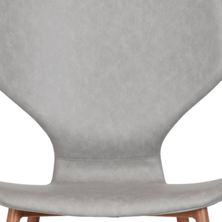 Silla Nórdica Vora Tapizada Gris Claro | Venta de Muebles Online