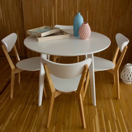Conjunto Comedor Completo: Mesa y 4 Sillas | Venta de Muebles Online